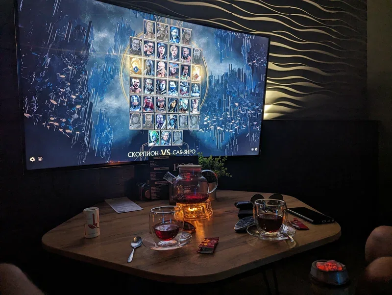 Игровой вечер с файтингом и чайной подачей в FOG Quantum